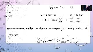Inverse Trigonometric Functions and their Derivatives Dr Simon Ezzat