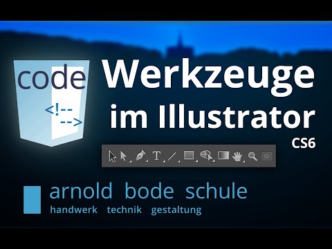 Video: Werkzeuge Zum Arbeiten Mit Grafiken Und Arbeitsbereichen In Adobe Illustrator