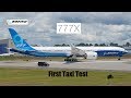 HOT CATCH-Boeing First new airplane 777-9X N779XW First Taxi tests @ PAE Before First Flight-20JUN19