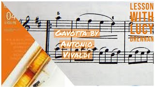 A Guide to Gavotta (from Sonata in A, op. 5 no. 2, RV 30) by Antonio Vivaldi-Trinity Grade 4 2020-23