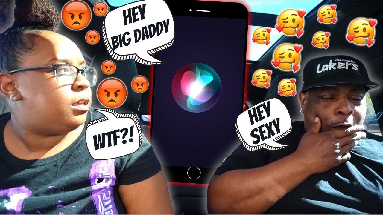 MAKING SIRI FLIRT WITH ME IN FRONT OF MY FIANCEE! *SHE SNAPS*