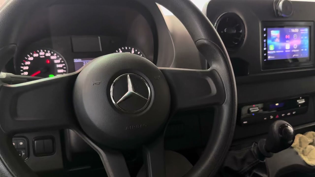Mercedes Sprinter 2022 - Central Multimidia Pioneer  7" + Camera traseira - ArtsomAuto