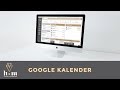 Einstellungen - Google Kalender