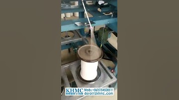 Ring twisting machine two step twisting for 1-5mm rope
