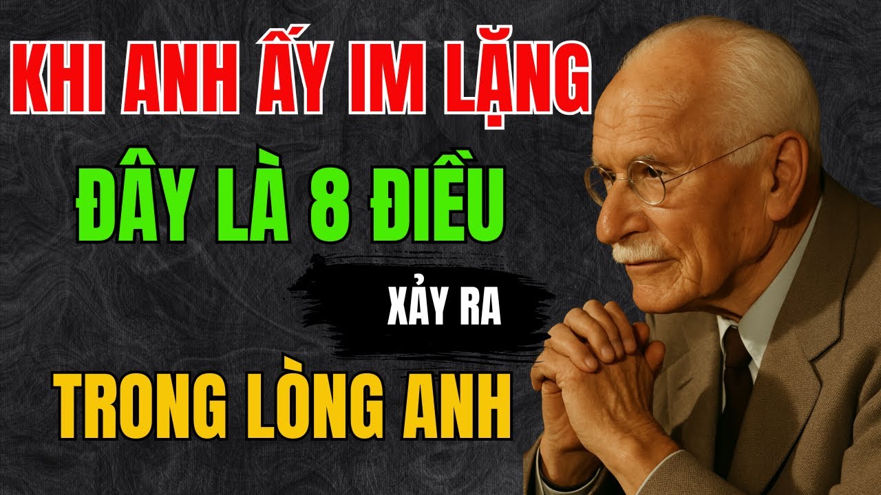 Khi anh ấy im lặng, đây là điều 8 đang xảy ra trong lòng anh