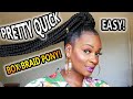 BY FAR THE BEST CONSTRUCTED BOX BRAID PONYTAIL DEMO/REVIEW! OUTRE PRETTY QUICK PONY 1B 28 INCHES!
