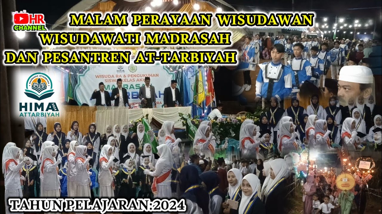 MALAM PENGUKUHAN WISUDAWAN WISUDAWATI PP.AT-TARBIYAH GULUK-GULUK SUMENEP MADURA.