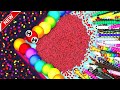 Snake.io🐍 KING RAINBOW SURVIVE THE BIGGEST SNAKEIO LOBBY🐍 CRAZY SNAKEIO GAMEPLAY #snakeio #gameplay