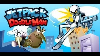 Jetpack Doodle Man for Android screenshot 3