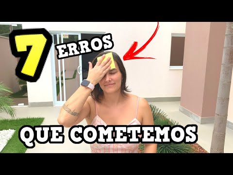 NÃO COMETAM ESTES ERROS AO CONSTRUIR SUA CASA NOVA