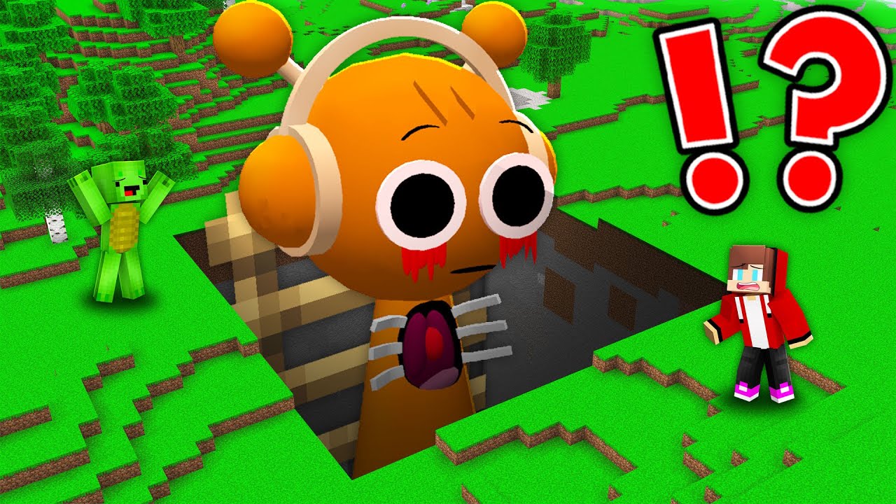 マイゼンとマイキーがMinecraftで恐ろしいスプランクイピットのある