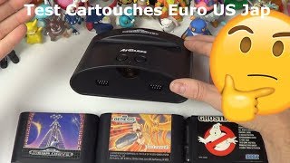 Test Console Sega Megadrive Atgames Est-Elle Compatible Avec Les Cartouches Euro Us Jap