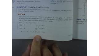 AP Calculus 2 3 Continuity at a Point Ex  1