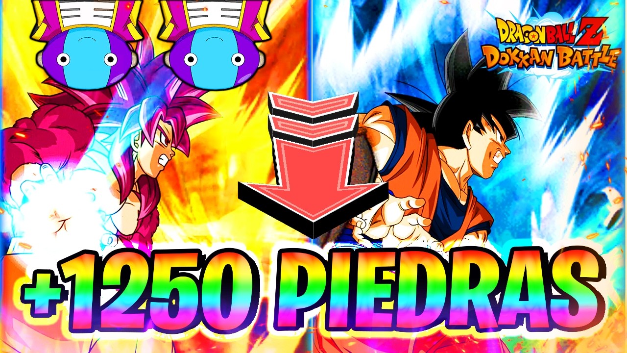 GASTÉ +1250 PIEDRAS EN ESTAS SUMMONS… ¡FUE UNA LOCURA! 🔥😳 | Dragon Ball Z Dokkan Battle