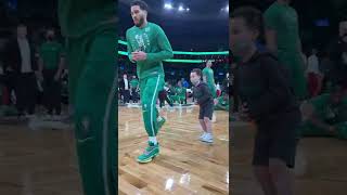 Jayson & Duece Tatum Get Ready For Game 3 Together #Shorts