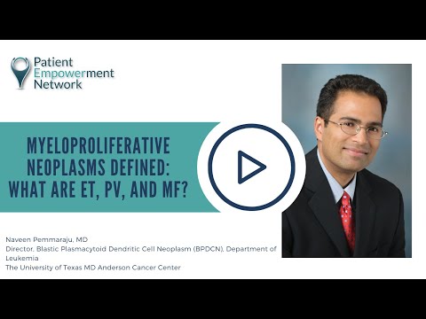 Myeloproliferative Neoplasms Defined: