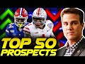 Updated Top 50 Players in the 2021 NFL Draft