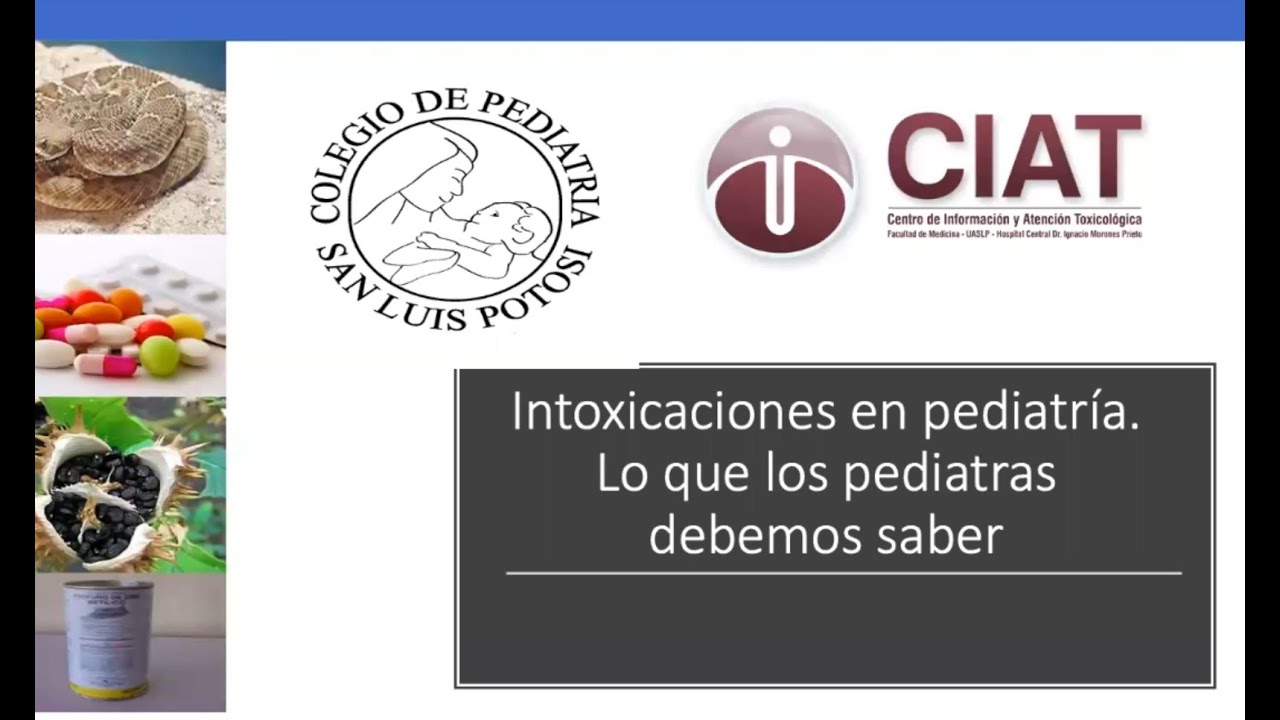 Intoxicaciones y envenenamientos en Pediatría