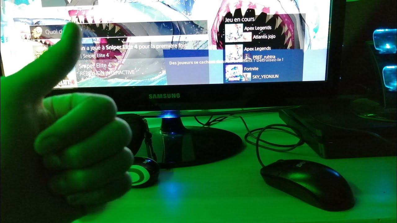 TUTO Comment jouer clavier souris sur PS4 - YouTube