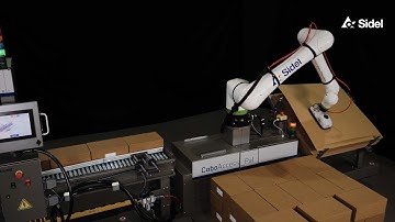 CoboAccess_Pal cobotic palletizers with Fanuc CRX10 et CRX25 | Sidel