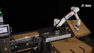 CoboAccess_Pal cobotic palletizers with Fanuc CRX10 et CRX25 | Sidel
