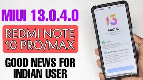 Redmi Note 10 Pro MIUI 13.0.1.0 Finally released india with download link| miui 13 redmi note 10 pro