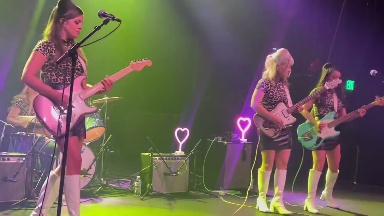 The Surfrajettes from Montreal, Canada. 10th anniversary tour. 11/25/25