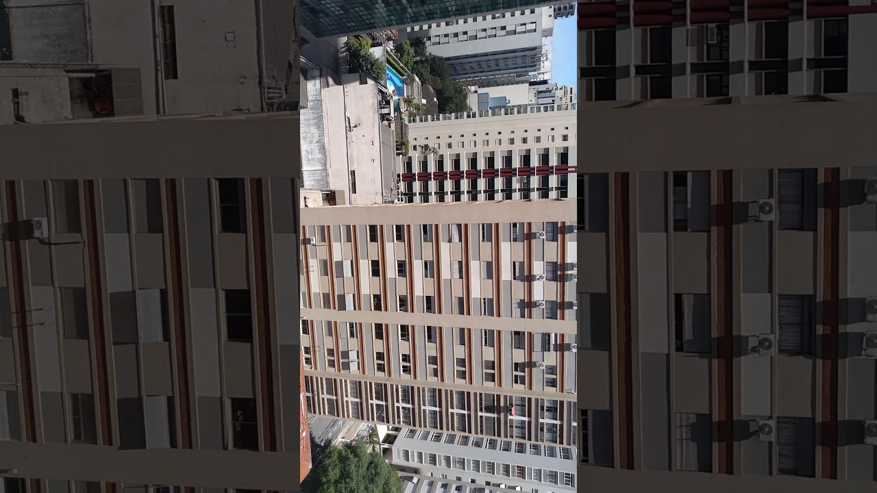 Vista para Alameda Santos em São Paulo. Вид на аллею Сантос в Сао Пауло.