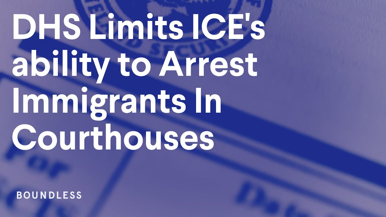 DHS Limits ICE's Ability To Arrest Immigrants In Courthouses - YouTube