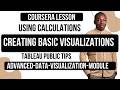 Creating Basic Visualizations using Calculations in Tableau