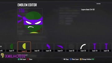 TMNT Blackops 2 Emblem (TT6)
