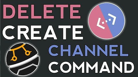 Create And Delete Channel Command For Bot In DBD | Discord Bot Designer | DBD AND MORE