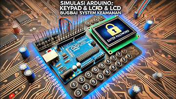 Simulasi Arduino: Keypad sebagai Sistem Keamanan dengan LCD | Simulasi Tinkercad