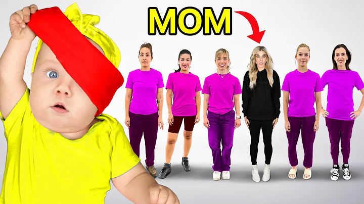 Daughter Tries to Find Her Mom Blindfolded! *emoti...