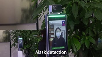 Body Temperature Detection Face Recognition Access Control Model No: TR08D