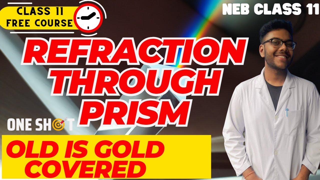 Class 11 Refraction Through Prism Relation of Refractive index and