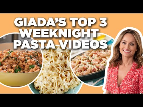 Top 3 Weeknight Pasta Videos from Giada De Laurentiis | Food Network