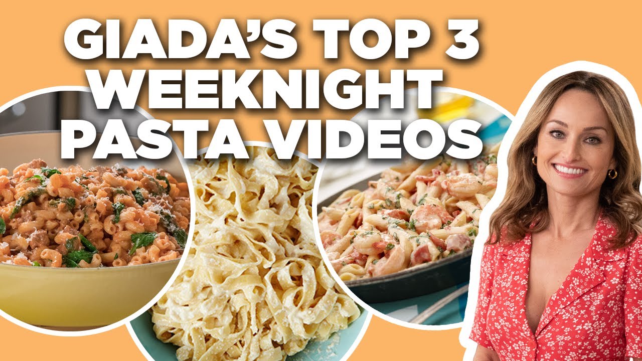 Top 3 Weeknight Pasta Videos from Giada De Laurentiis | Food Network