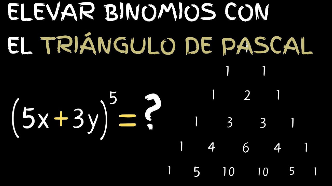 Triangulo de Pascal,  explicación y ejemplo