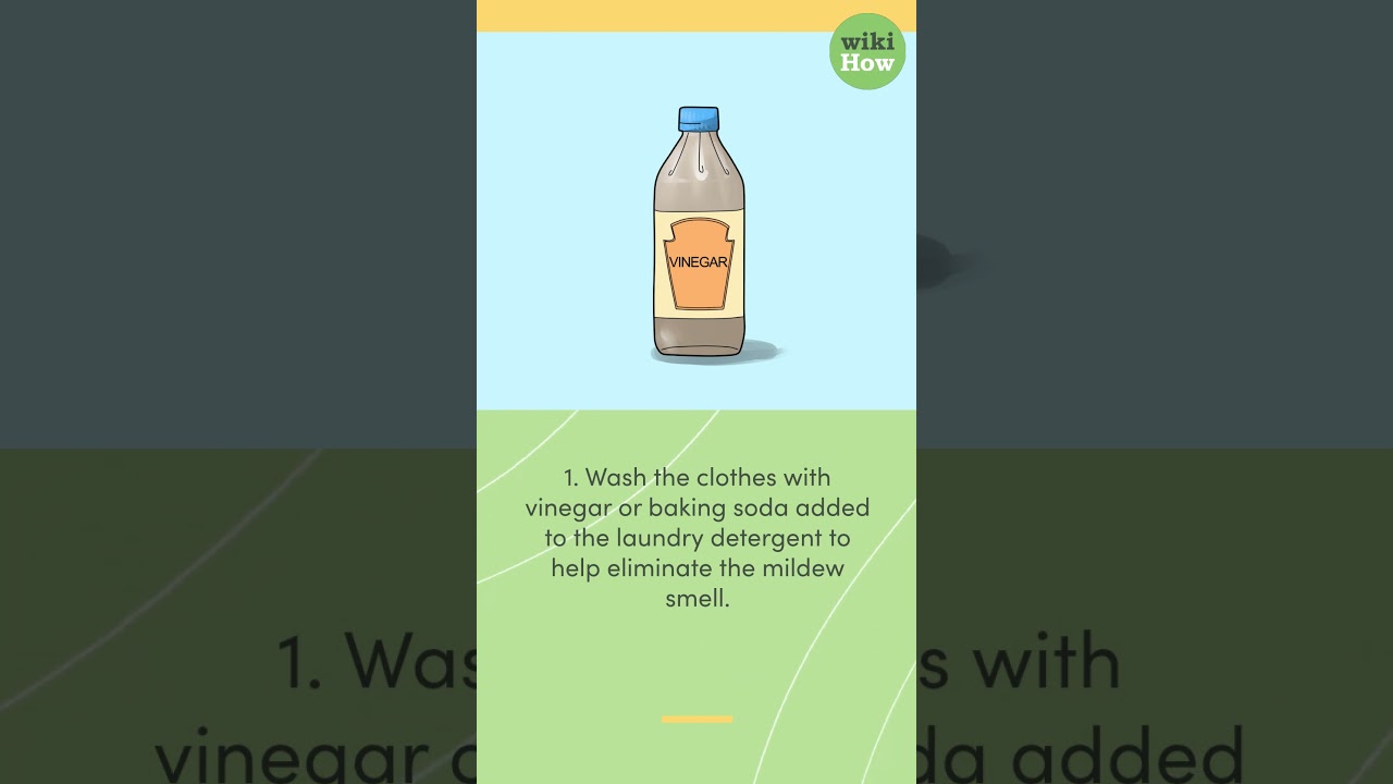 How to Get Mildew Smell Out of Clothes 