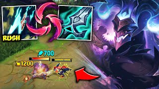 I Tried a NEW AD Shaco build and it&#39;s 100% too much fun (ELECTRIC BACK-STAB)