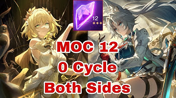[ Honkai Star Rail ] Aglaea & Feixiao Memory of Chaos 12 | MOC 12 | True 0 Cycle