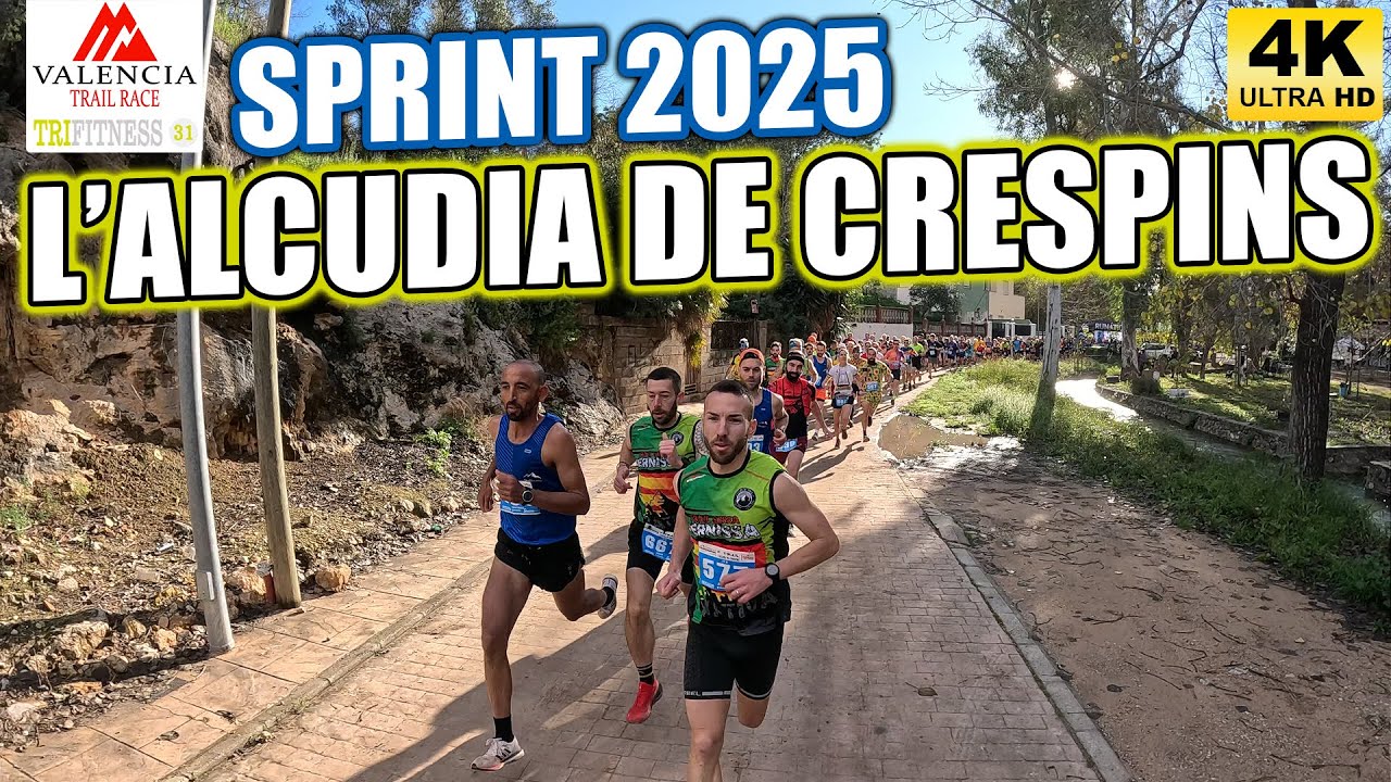 SPRINT TRAIL ALCUDIA DE CRESPINS 2025 🏆 CLASIFICACIÓN DESDE EL RECORRIDO | VALENCIA TRAIL RACE