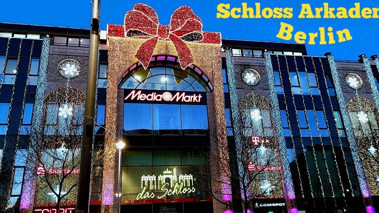 Schloss Arkaden Berlin/ Castel Arkades Berlin /برلین مرکز خرید شلوس