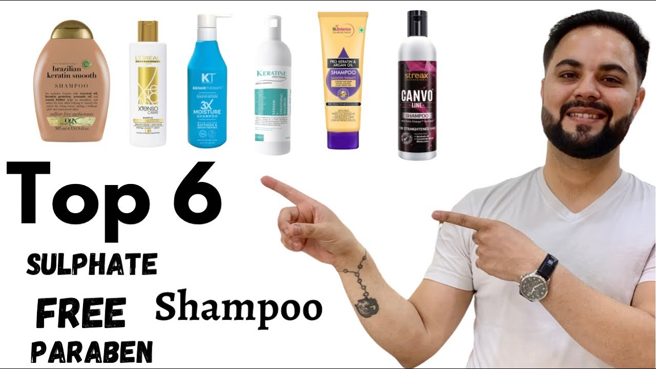Top 6 Sulphate  Paraben Free Shampoo in Indian Market