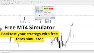 Free Mt4 Simulator| soft4x | backtest your forex trading strategy with free simulator screenshot 1