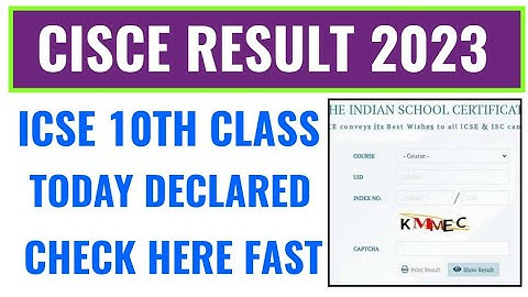icse 10th result 2023 kaise dekhe, cisce icse 10th result 2023 kaise check kare, icse, isc result