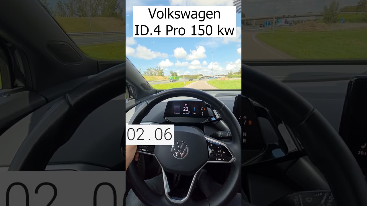 Volkswagen ID.4 Pro 150 kw 0-100 