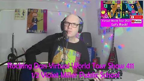Rocking Dan Virtual World Tour Show 411 1/2 Violet...