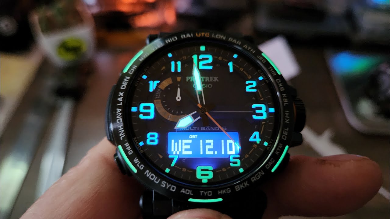 Casio ProTrek PRW 6600Y - 1A9CR (Unboxing and Basic Setup) - YouTube